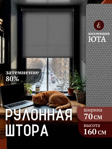 FRANC GARDINER Рулонные шторы 70 на 160 жалюзи на окна Юта