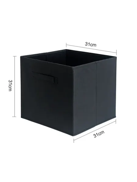 Короб-органайзер KONSENSA 31x31x31 см полиэстер цвет жёлтый