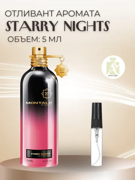 ДУХИ AROMATIQUE Духи Starry Nights Монталь Стерри Найтс Montale