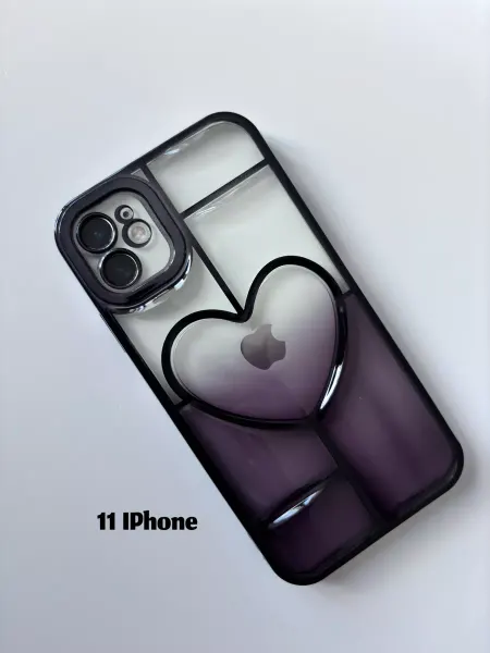 OLLISHOP Чехол на Iphone 11 прозрачный объёмный