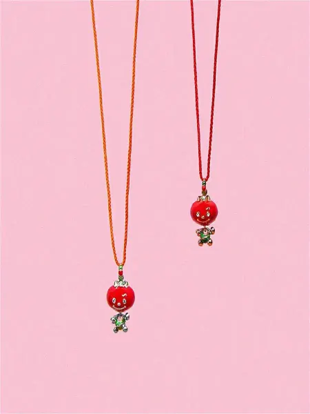 Daniel Barren Jewellery Детский кулон "Чиполлино" - Помидор