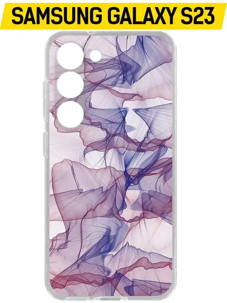Krutoff Чехол-накладка Clear Case для Samsung Galaxy S23