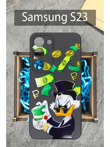 COVERGOOD Силиконовый чехол на Samsung Galaxy S23 Самсунг Галакси С23