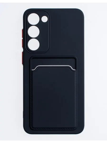 NOOTO Накладка Winter с карманом на Samsung Galaxy S23 Plus черная