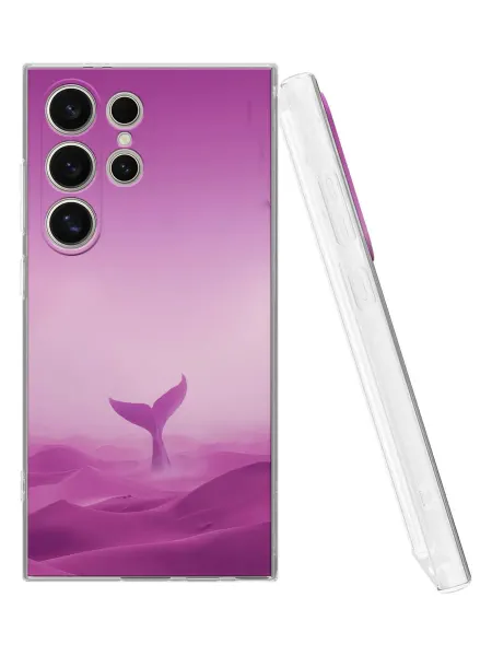 QuestCase Чехол на Samsung Galaxy S24 Ultra с принтом Кит