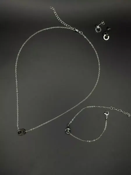 Jasmine jewelry Комплект украшений бижутерия