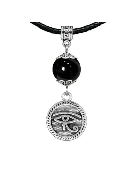 Runes&Gems Амулет Око Ра (дар предвидения), черный агат