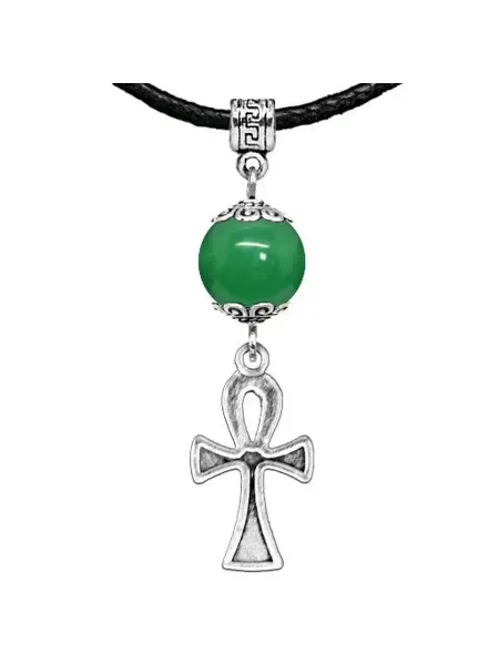 Runes&Gems Амулет Анкх (здоровье, счастье, долголетие), нефрит