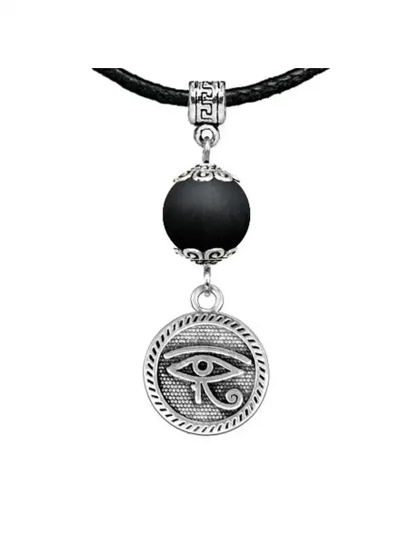 Runes&Gems Амулет Око Ра (дар предвидения), шунгит (синт.)