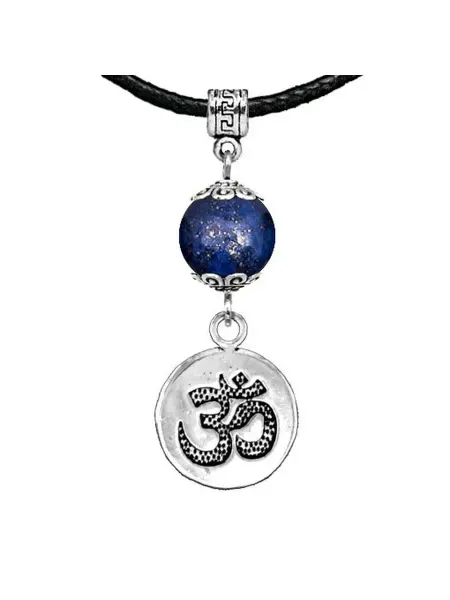 Runes&Gems Амулет Ом (защита и духовное развитие), лазурит