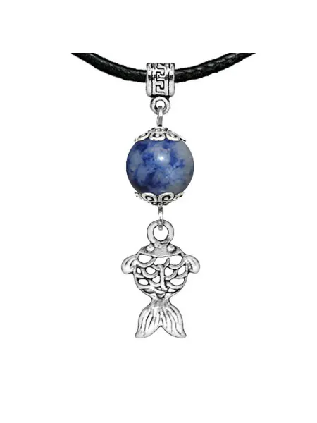 Runes&Gems Амулет Золотая рыбка (исполнение желаний), содалит