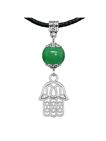 Runes&Gems Амулет Хамса (от сглаза и зла), нефрит