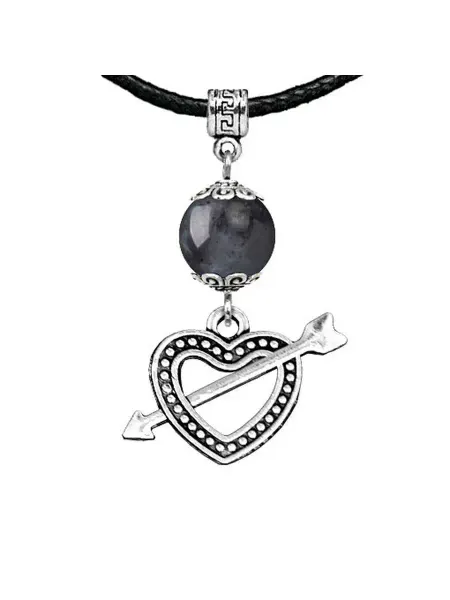 Runes&Gems Амулет Сердце со стрелой (любовь), лабрадор
