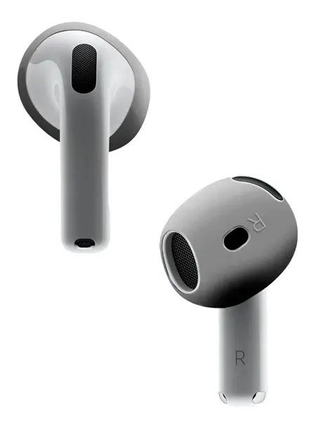 AudioDog Амбушюры для наушников Airpods 4 (серый)