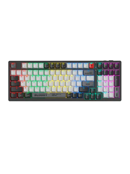 BLOODY Беспроводная игровая клавиатура WS98 Grey