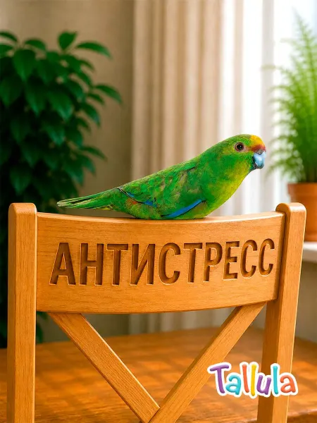 Tallula Мягкая игрушка антистресс попугай желтолобый, 24 см
