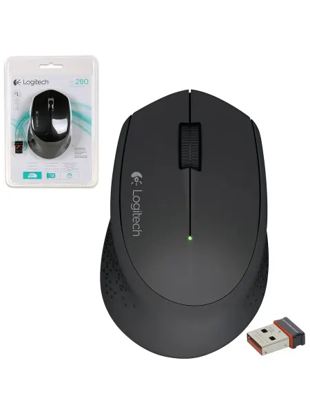 LOGITECH Мышь беспроводная компьютерная, оптическая