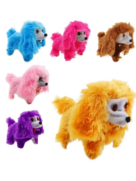 ESSA TOYS Интерактивная игрушка собака на батарейках 17 см
