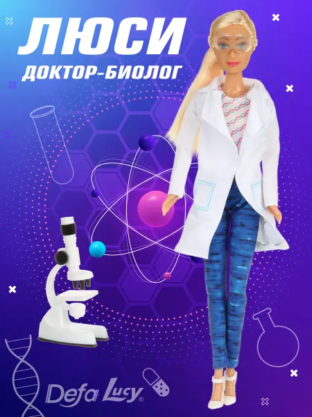 VELD-CO Кукла Люси доктор биолог Defa Lucy 29 см