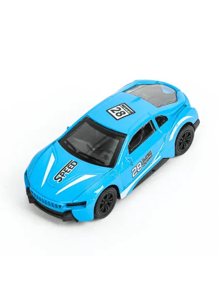 ТехноПарк Металлическая инерционная машина спорткар hot wheels