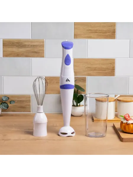 Luazon Home Блендер Luazon LBR-24, погружной, 250 Вт, 0.6 л, 1 скорость