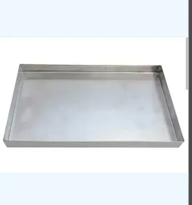 40x24x4 поддон оцинкованный для клеток перепелов, кур, кроликов