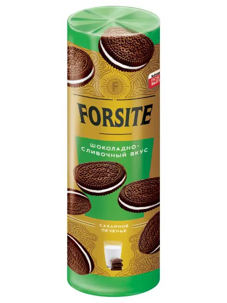 Forsite Печенье сахарное шоколадно-сливочный вкус, 220г