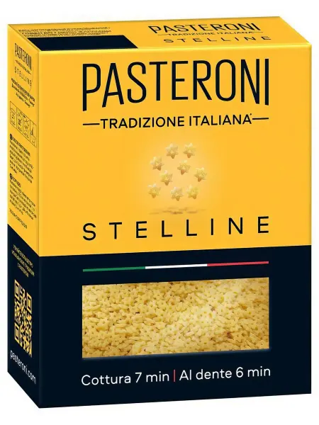 Макаронные изделия Pasteroni Stelline звездочки, 400 г