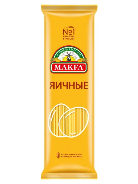 Макаронные изделия Makfa Спагетти Яичные, 450