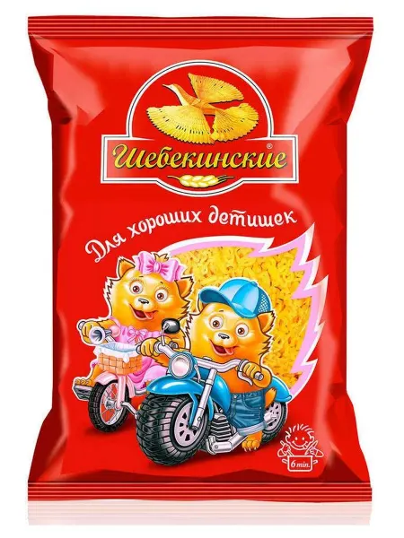 Макаронные изделия Шебекинские головоломки фигурные, 450
