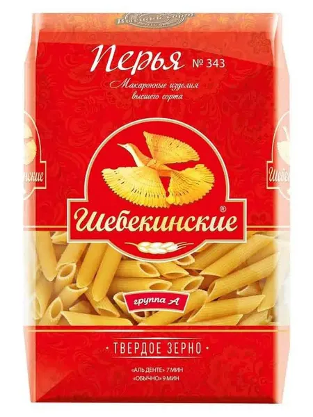Макаронные изделия Шебекинские перья, 450