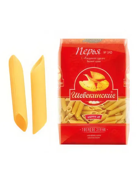 Шебекинские Макаронные изделия перья №343, 450г