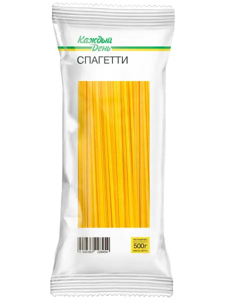 Макаронные изделия Каждый день Спагетти, 500 г