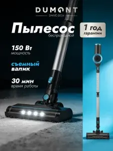Пылесос для дома мощный беспроводной DMVC-3034