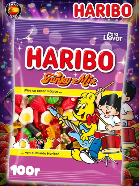 Haribo Жевательный мармелад Харибо микс, Funky Mix