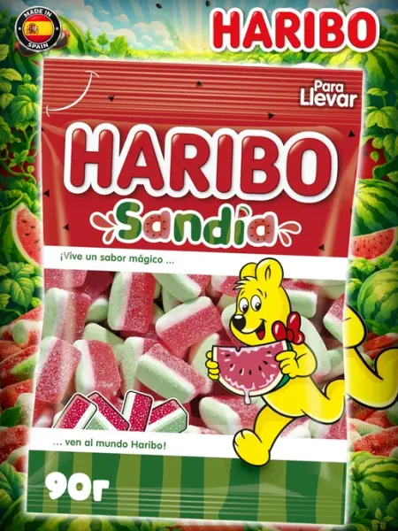 Haribo Жевательный мармелад Харибо арбуз, Sandia
