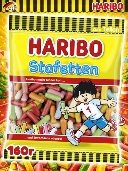 Haribo Лакричный Мармелад Харибо палочки Stafetten