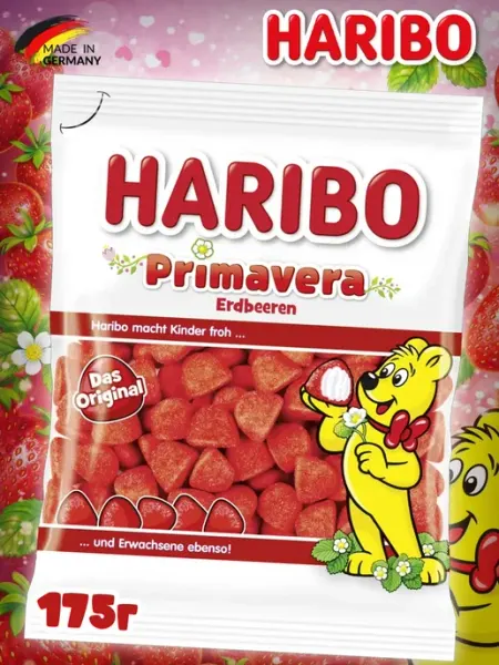 Haribo Жевательный Мармелад Харибо Клубничные дольки