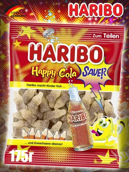 Haribo Жевательный Мармелад Харибо Кислая Кола
