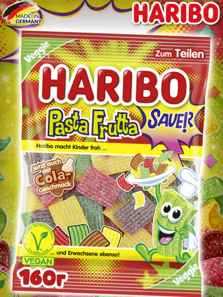 Haribo Жевательный Мармелад Харибо Кислые пластинки
