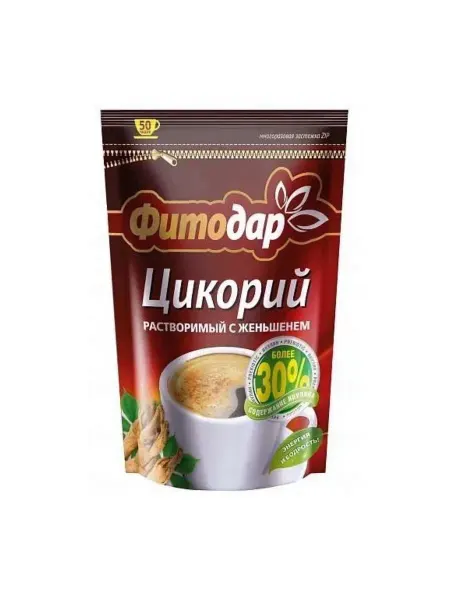 ФИТОДАР Цикорий с женьшенем 100 гр