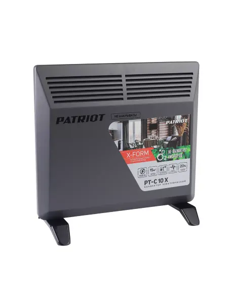 PATRIOT Конвектор электрический PTC 10 X, 1000Вт, 2 режима