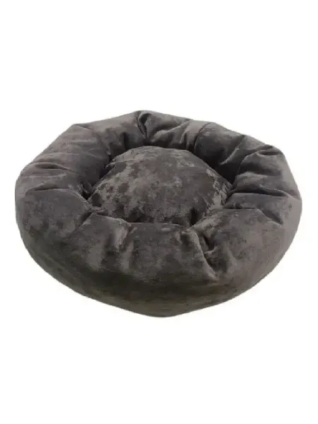 HomePet Лежак для домашних животных Plush 52х52х14 см, графит
