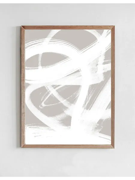 Onllyart Постер Абстрактные мазки кистью 6 40x50