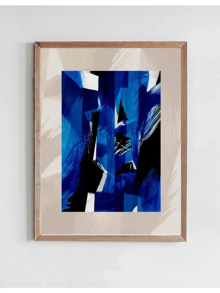 Onllyart Постер Абстрактные мазки кистью 76 40x50