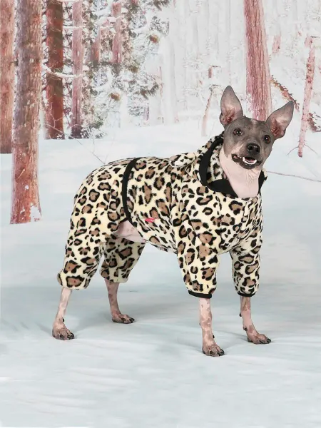 ForMyDogs Утепленный костюм для собак плюшевый