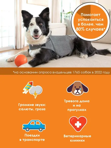 Glowworm Попона успокаивающая для собак