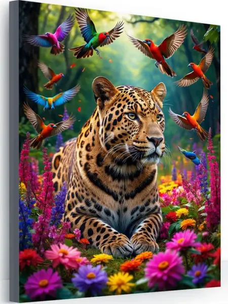 Art-Hobby-Market Картина на стену для интерьера тигр 40x50