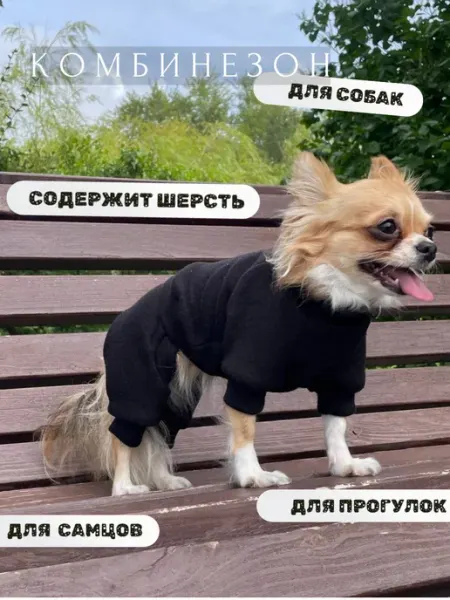 Pichi Комбинезон трикотажный для собаки - самца