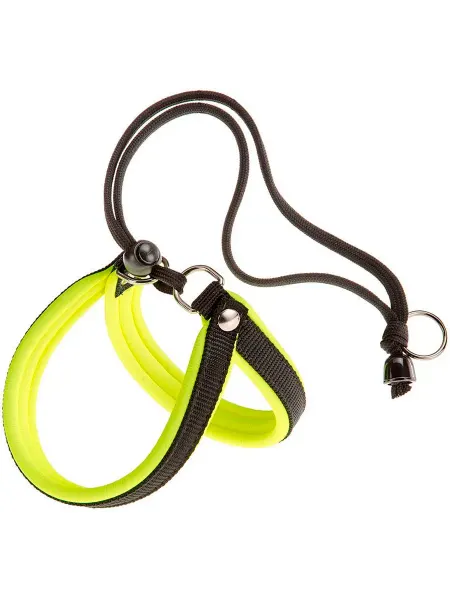Шлейка мягкая Agila Fluo 1 для мелких собак кошек 26 - 38 см
